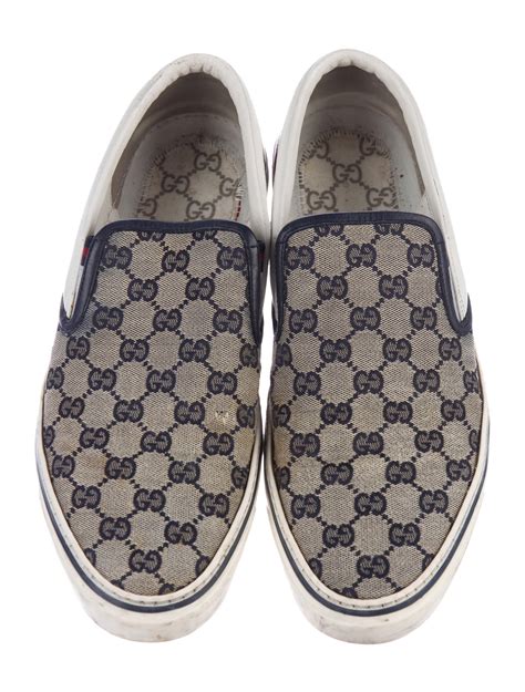 mens gucci slip on shoes|men's Gucci shoes size 15.